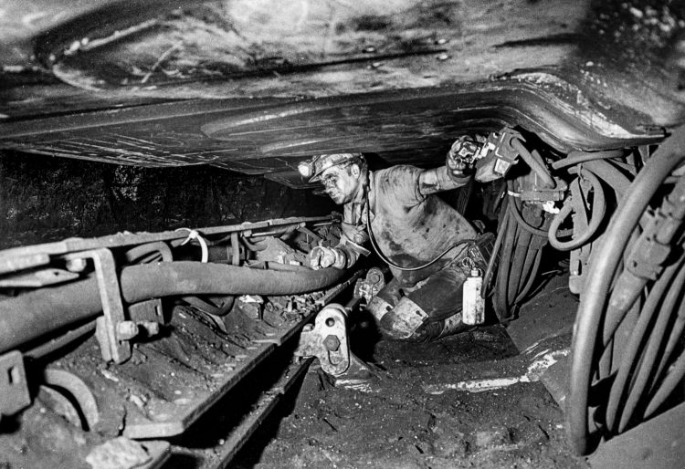 Bergbau unter Tage Fotojournalist Oliver Schaper