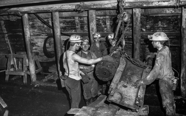 Bergbau unter Tage Fotojournalist Oliver Schaper