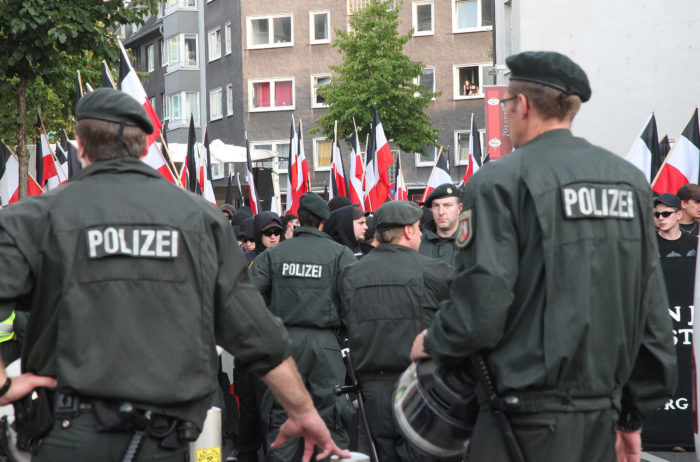 Demo gegen Rechts Fotojournalist Oliver Schaper