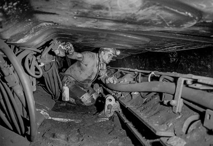 Bergbau unter Tage Fotojournalist Oliver Schaper